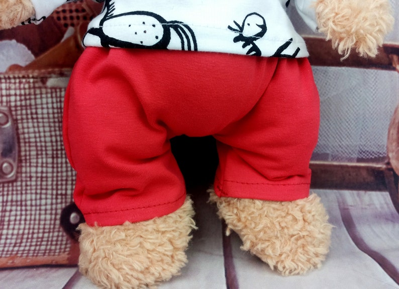 Bear clothing combo mix suitable for teddy bear plush toys 28 cm hose rot