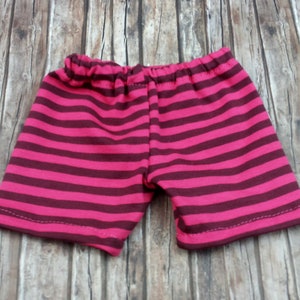Kleidung Kombimix für Bären Hose/Shirt bunt passend für Bären Plüschtiere 28 cm pink aubergine