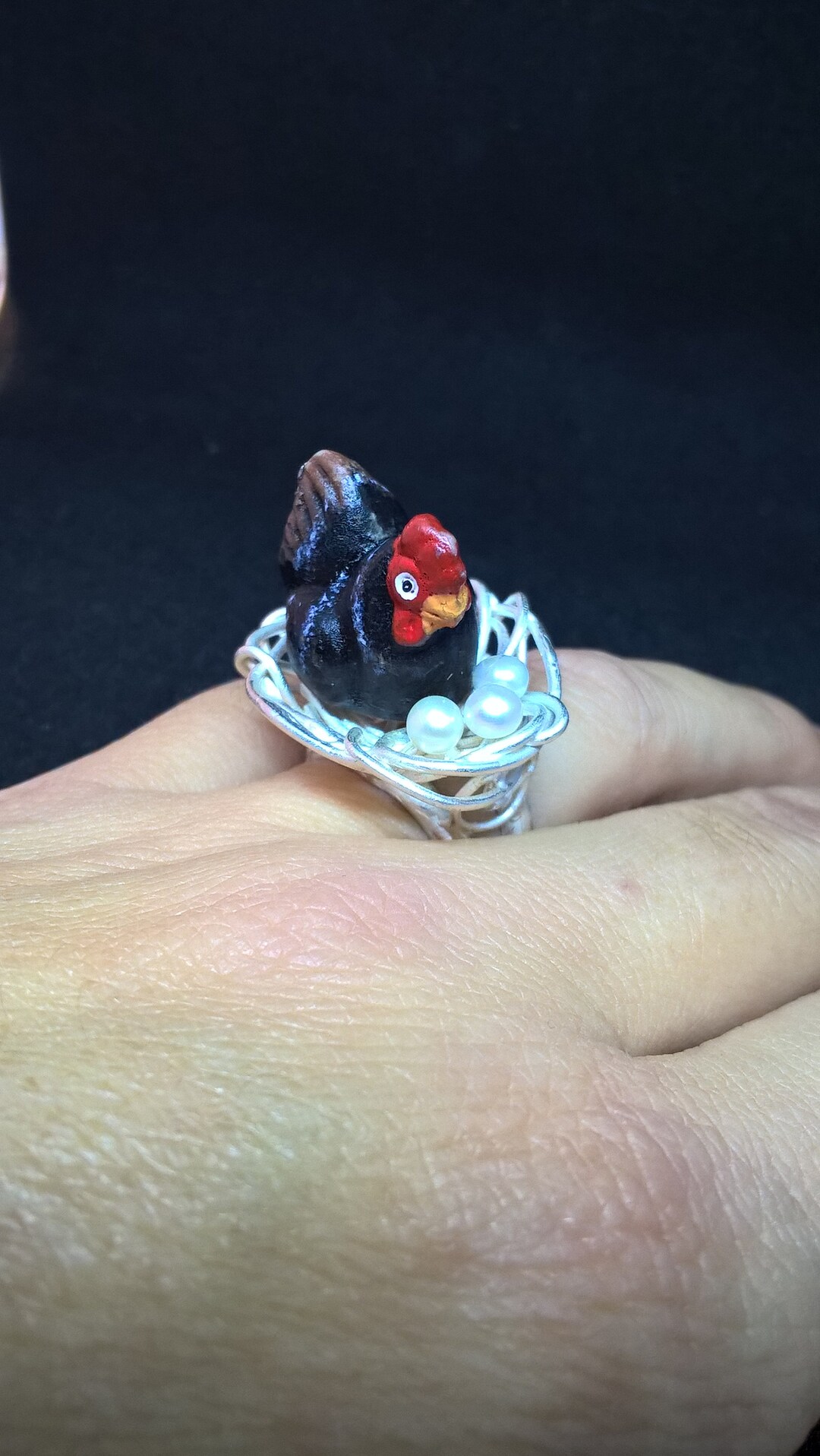 Chicken Ring - Etsy