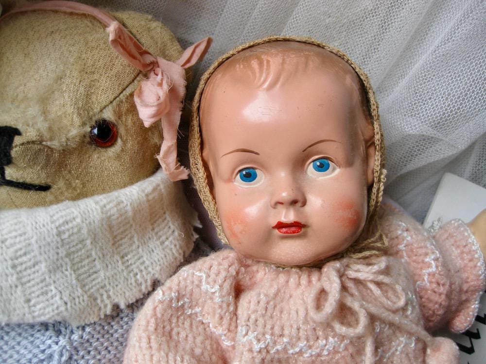 Antique Doll Celluloid - Etsy Canada
