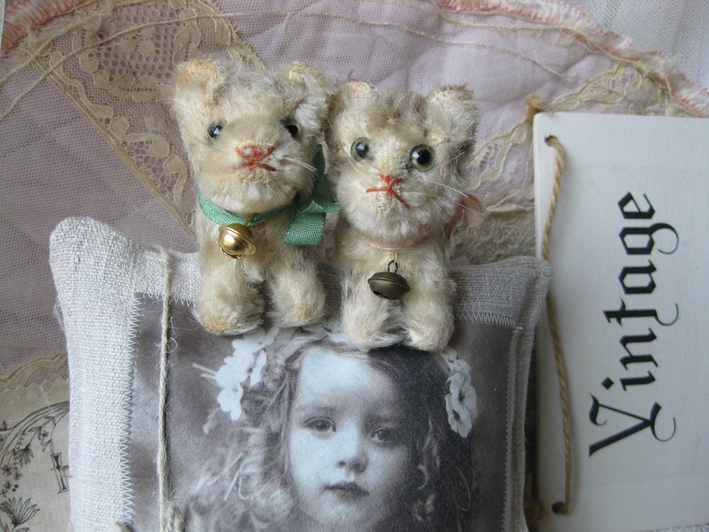 Steiff tabby cat - Etsy 日本