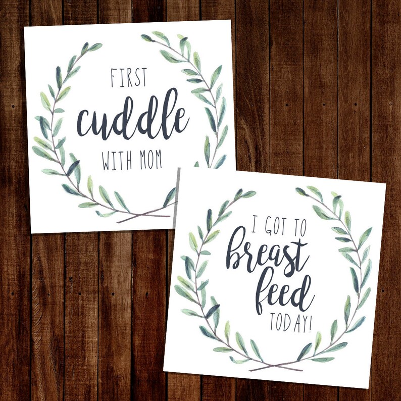NICU Milestone Cards Preemie Baby Milestone Cards | Etsy
