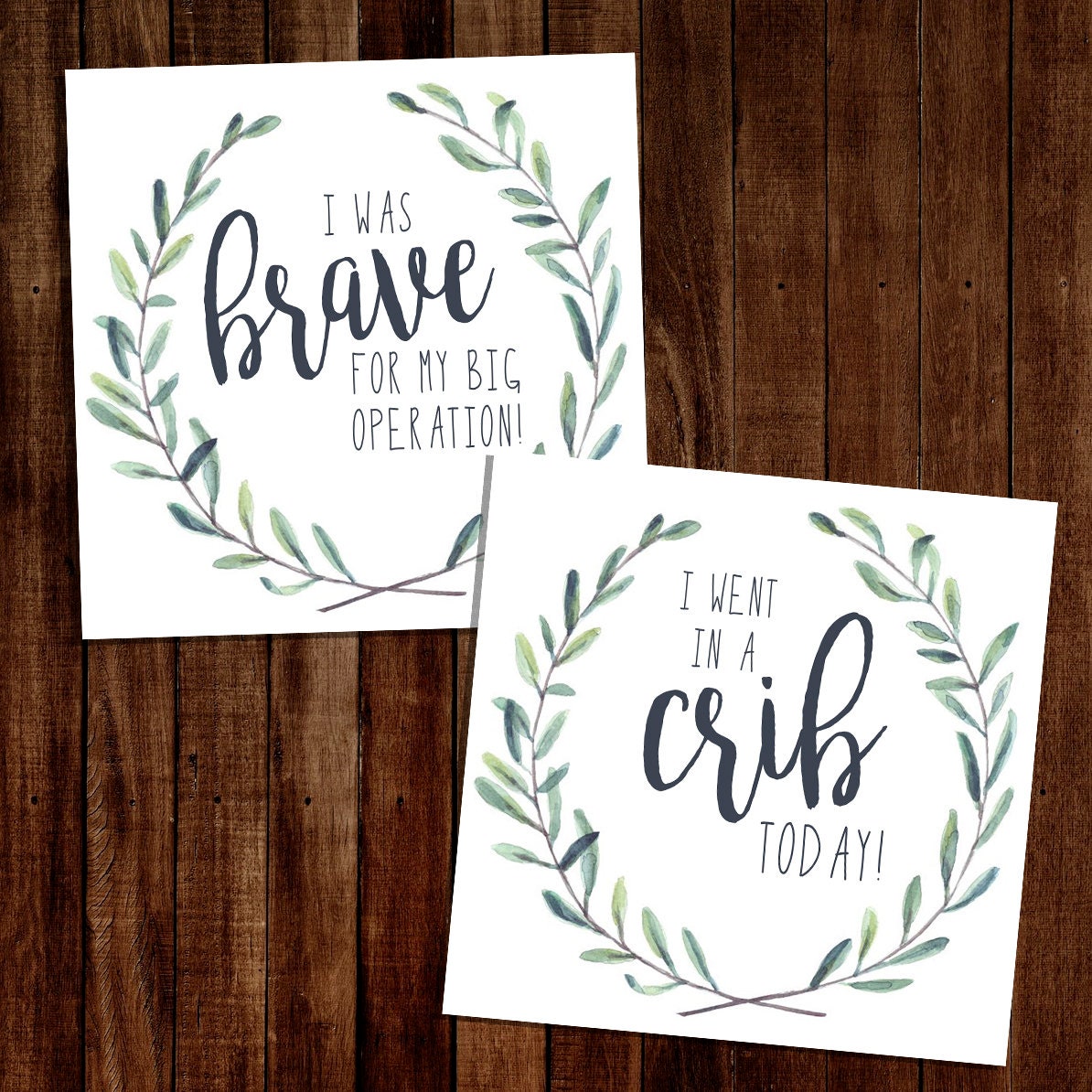 NICU Milestone Cards Preemie Baby Milestone Cards - Etsy