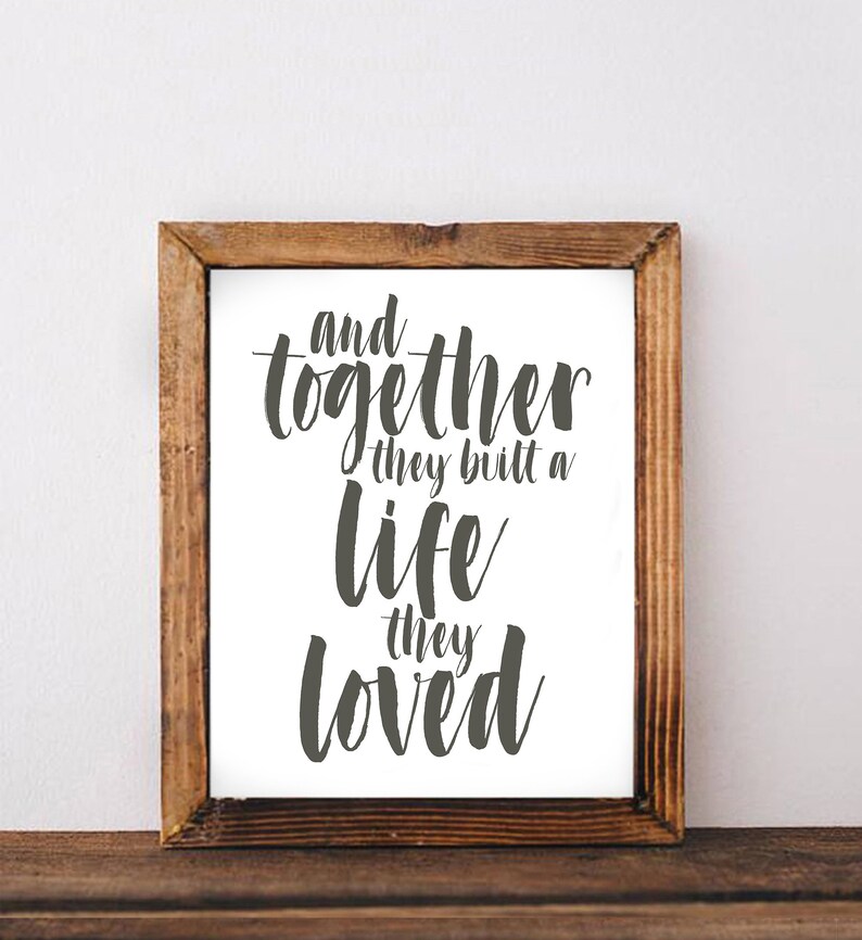 Love Quote Wall Art SET OF 3 Rustic Home Decor Etsy