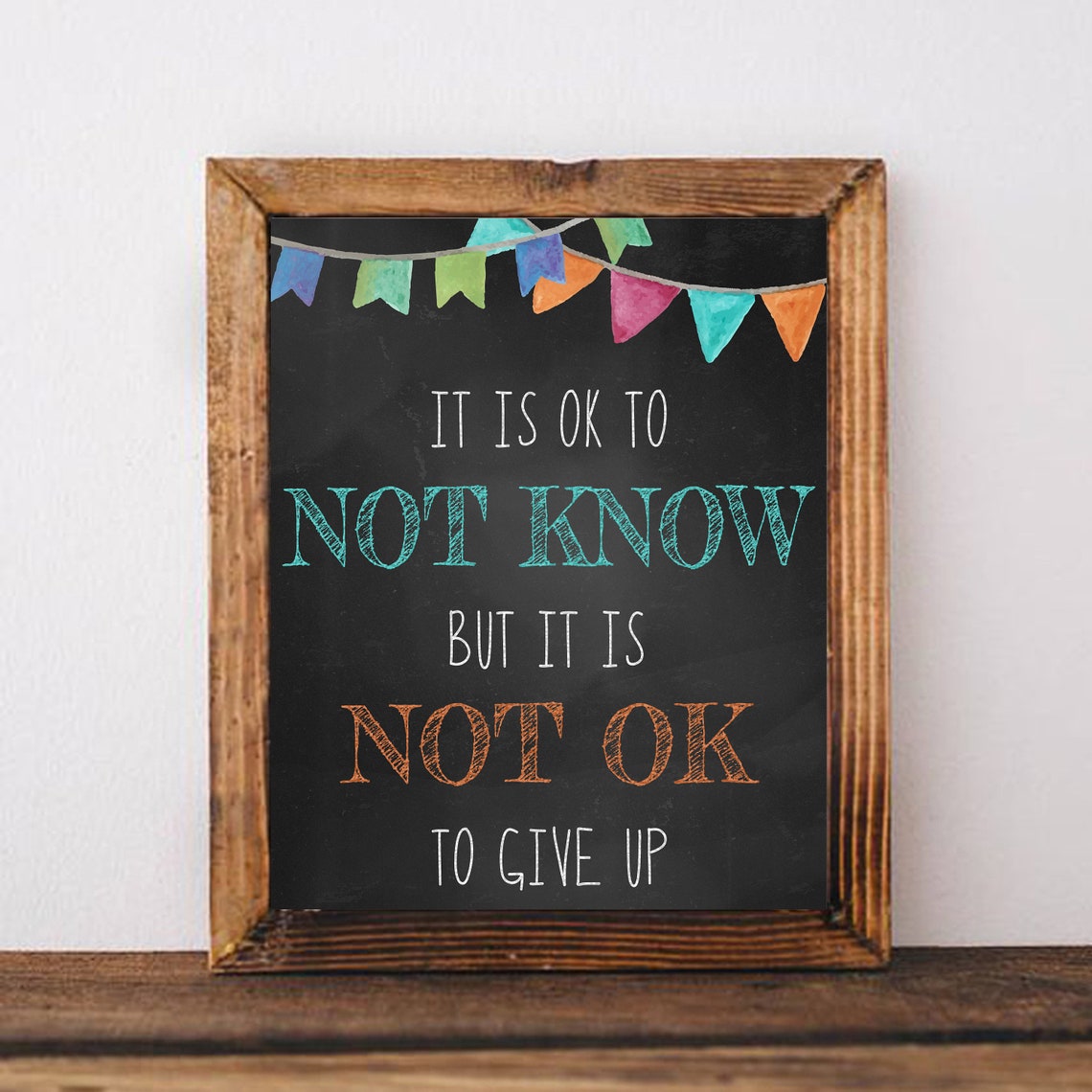 Kids Motivational Poster Inspirational Classroom Sign - Etsy