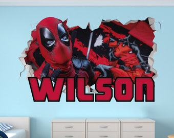Funny Deadpool Art Etsy