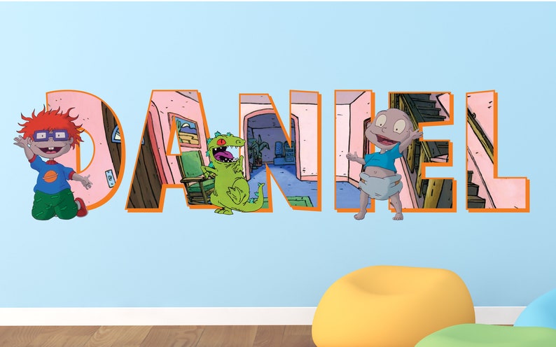 Care Bears Custom Name 3D Wall Decal Kids Sticker Decor Vinyl Mural VICK82