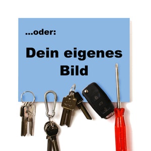 Schlüsselbrett Birke / Geschenkidee als Geburtstagsgeschenk, Fotogeschenk, Einzugsgeschenk oder zu Weihnachten / personalisierte Geschenke Dein eignes Bild