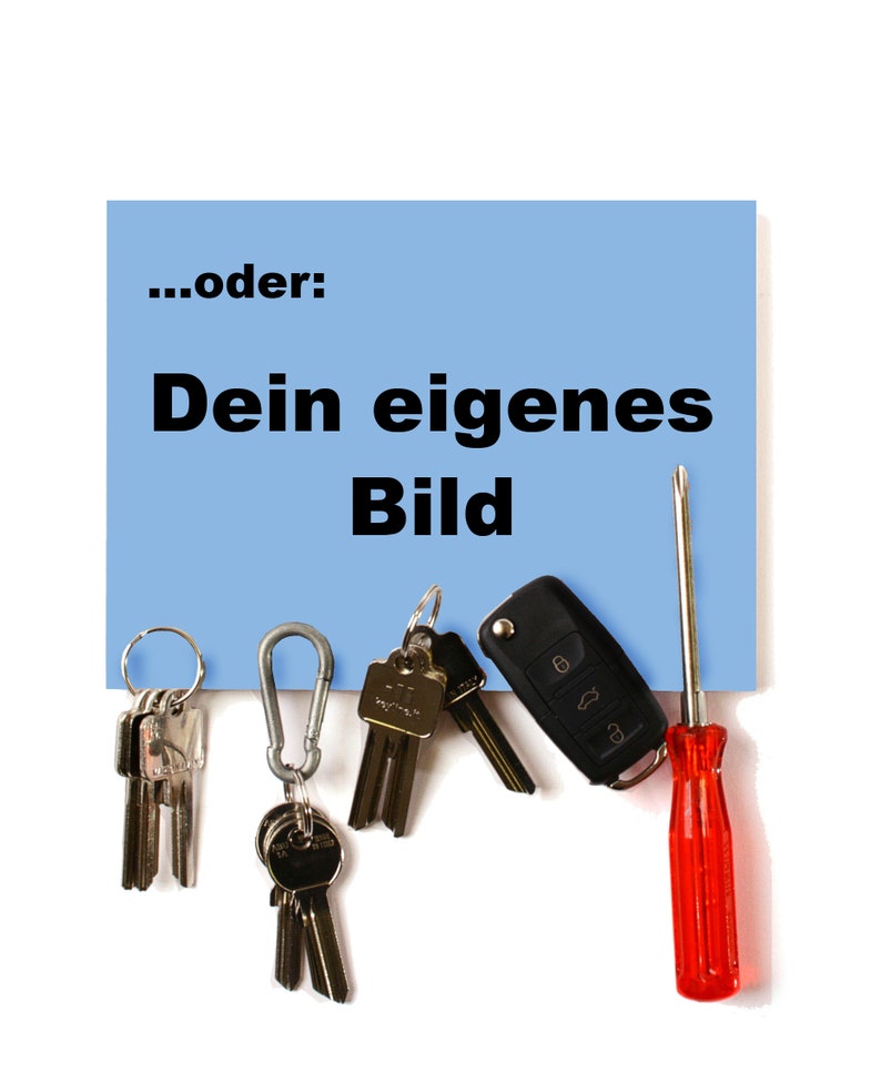 Key board Tüdelkram / Gift idea as a birthday present, move-in gift or for Christmas / Personalized gifts Dein eigenes Motiv