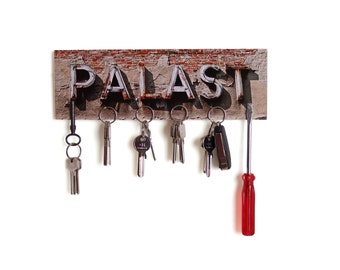 Magnet Schlüsselbrett Bild "Palast" 6 Magnete - magnetPOK - Magnetboard mit Bild - Magnetbrett ohne Haken