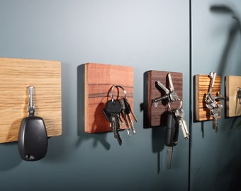 Magnetic key holder | Key magnet | Wooden key rack | Magnetic key rack | Gift | Easter gift | Easter | Housewarming