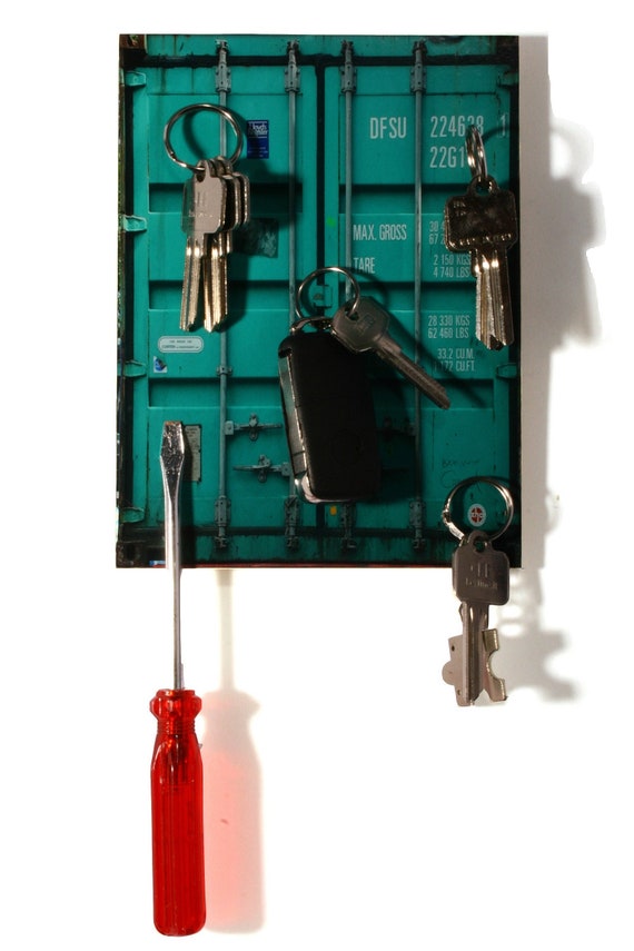 Magneetbord voor sleutelBeeld Container 15 x 20 cm - België