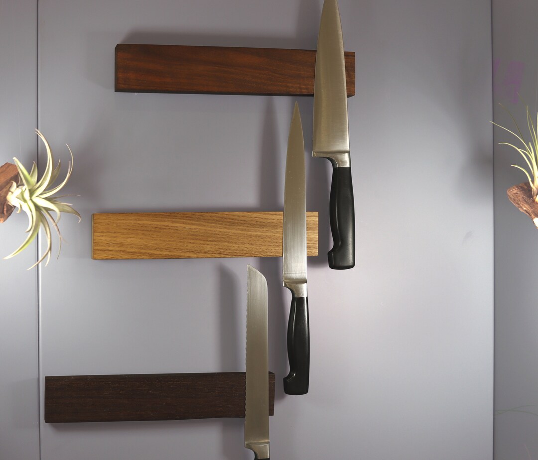 KNIFE RACK Walnut, Oak & Wenge Made of Birch Plywood With Strong ...