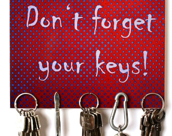 Schlüsselbrett „Keyminder“ / Geschenkidee als Geburtstagsgeschenk, Einzugsgeschenk oder zu Weihnachten / personalisierte Geschenke