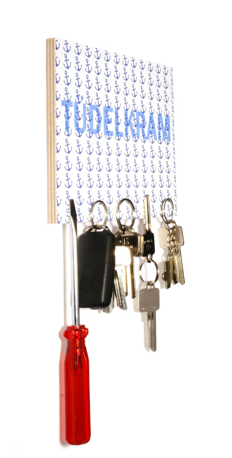 Key board Tüdelkram / Gift idea as a birthday present, move-in gift or for Christmas / Personalized gifts Motiv: Tüdelkram