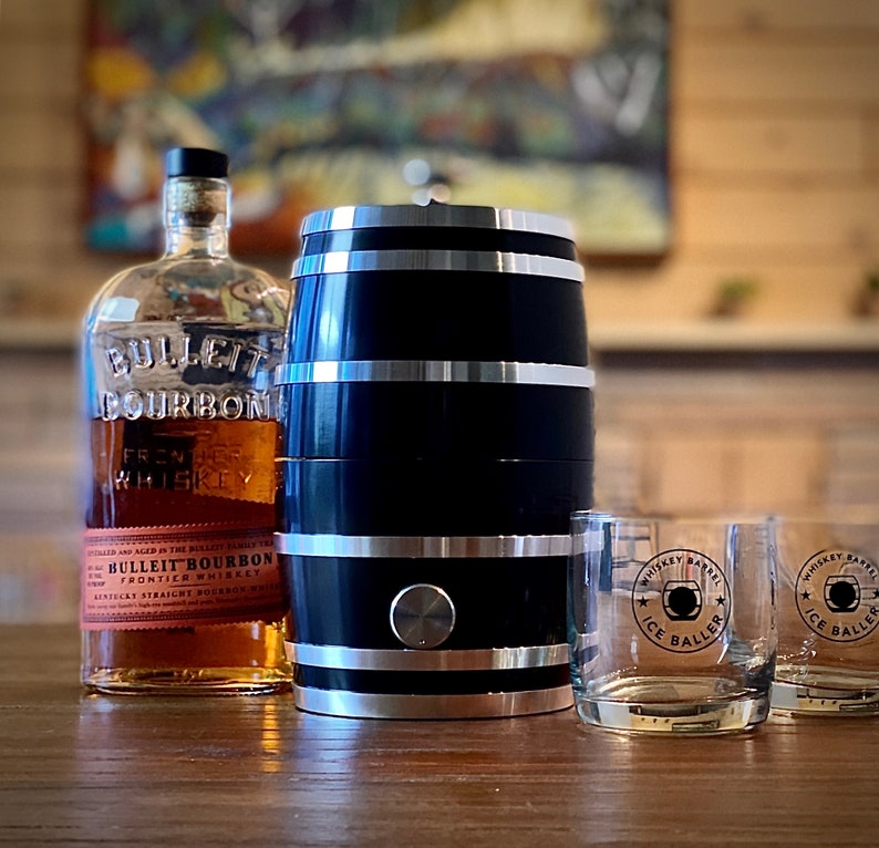 Whiskey Ice Ball Press Men's Gift Etsy