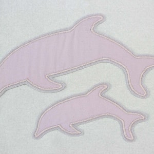 Iron-on image shark, gray, patch, patch, application, iron-on patch, knee patch, trouser patch, iron-on image, DIY image 8
