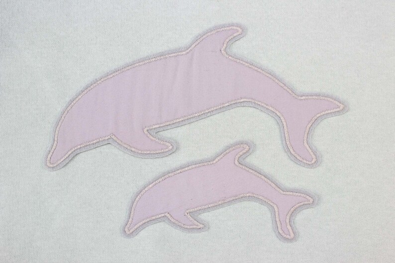 Iron-on image shark, gray, patch, patch, application, iron-on patch, knee patch, trouser patch, iron-on image, DIY image 8