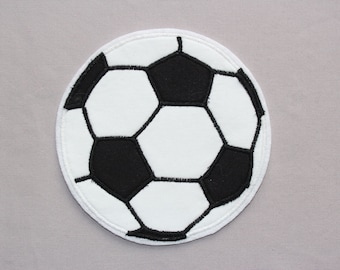 Iron-on image football, patch, patch, application, iron-on patch, knee patch, trouser patch, iron-on image, DIY