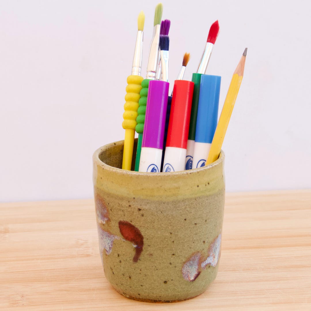 Handmade Ceramic Pencil Holder - Etsy