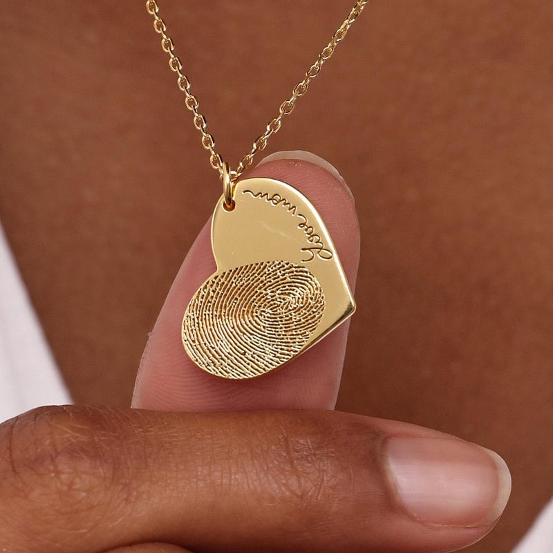 Fingerprint Pendant - Etsy