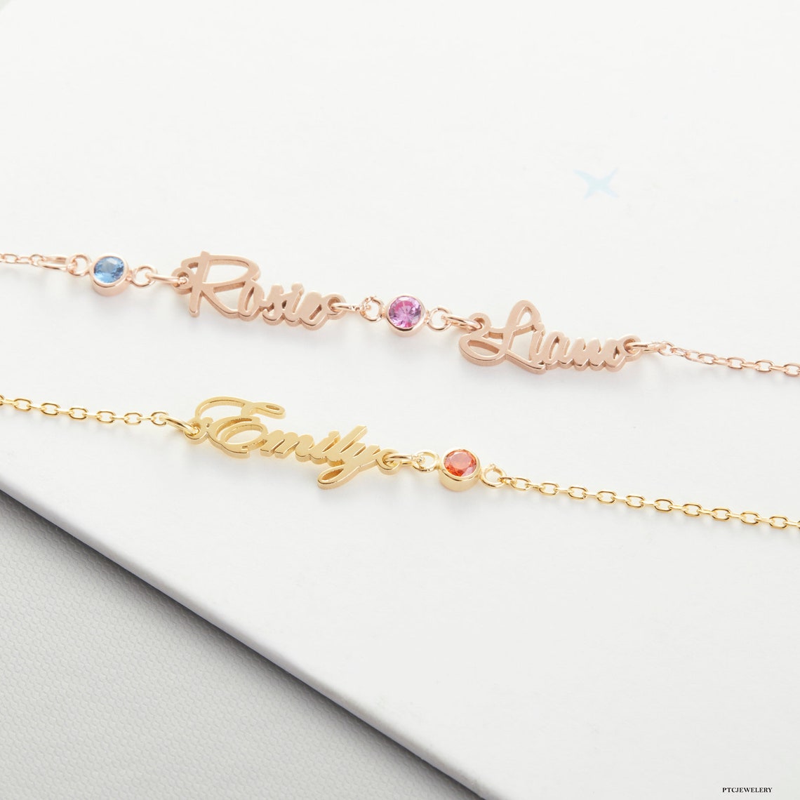 Custom Name Bracelet Personalized Name Bracelet Meaningful Etsy