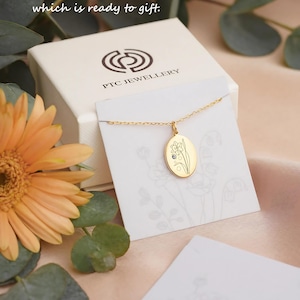 Initial Charm Dainty Gold Necklace | Personalized Letter Pendant | Custom Wedding Daily Layering Jewelry image 10
