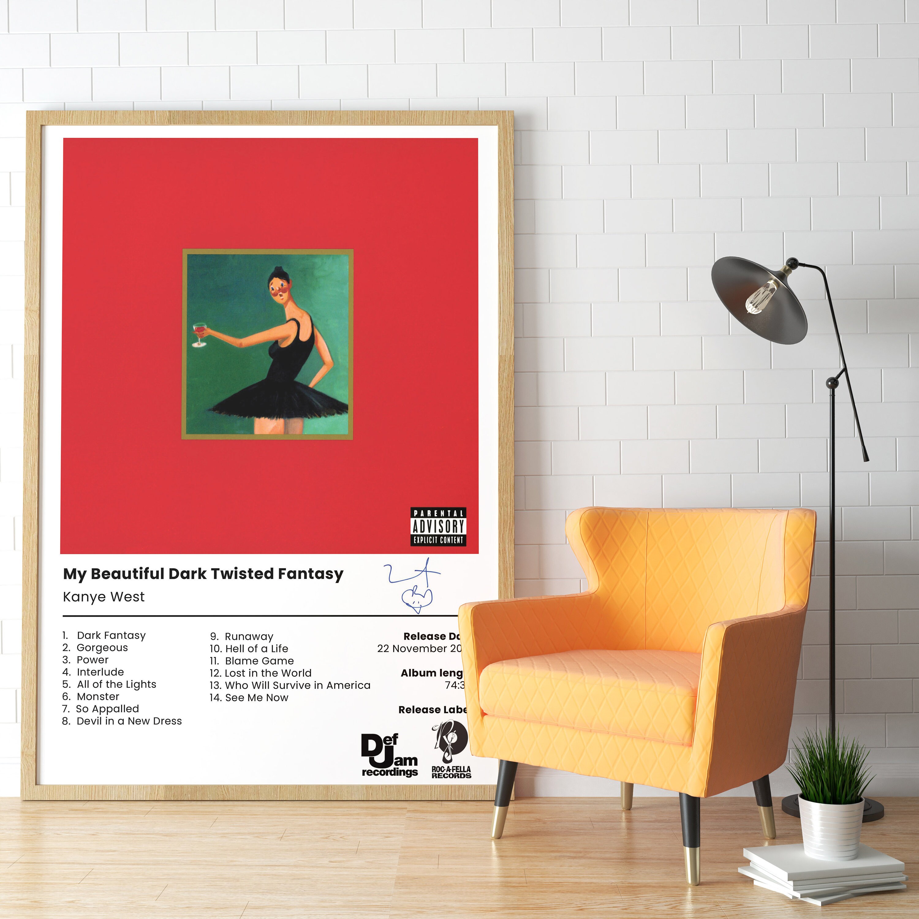 My Beautiful Dark Twisted Fantasy Poster Il Fullxfull.4608841366 H6kc