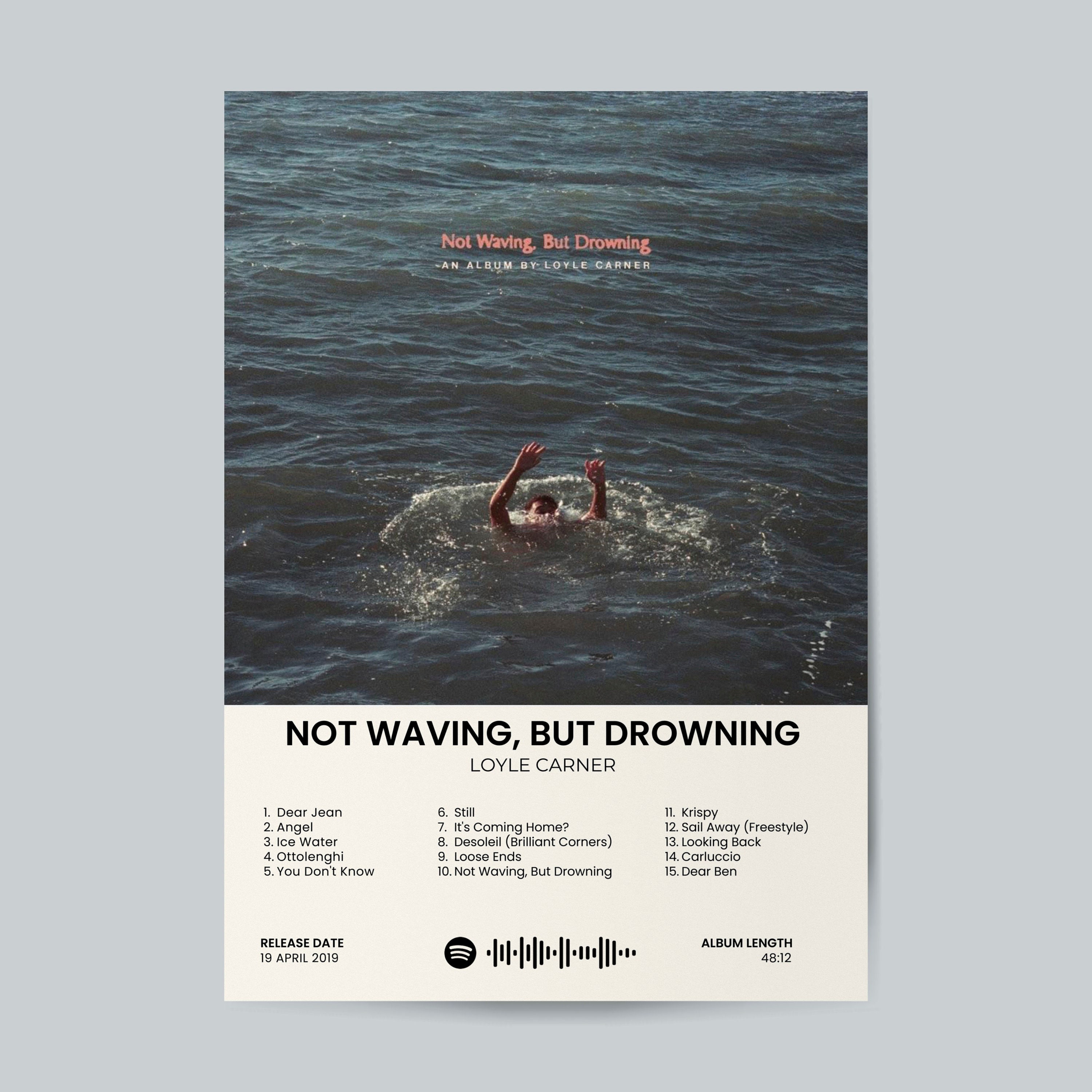 Loyle Carner Album Cover Not Waving - Il Fullxfull.5567284341 Amgz
