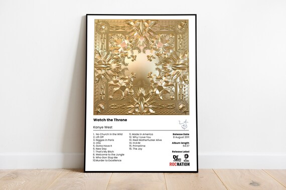 Kanye West Poster, Kanye West Graduation Album Poster, Kanye - Inspire  Uplift