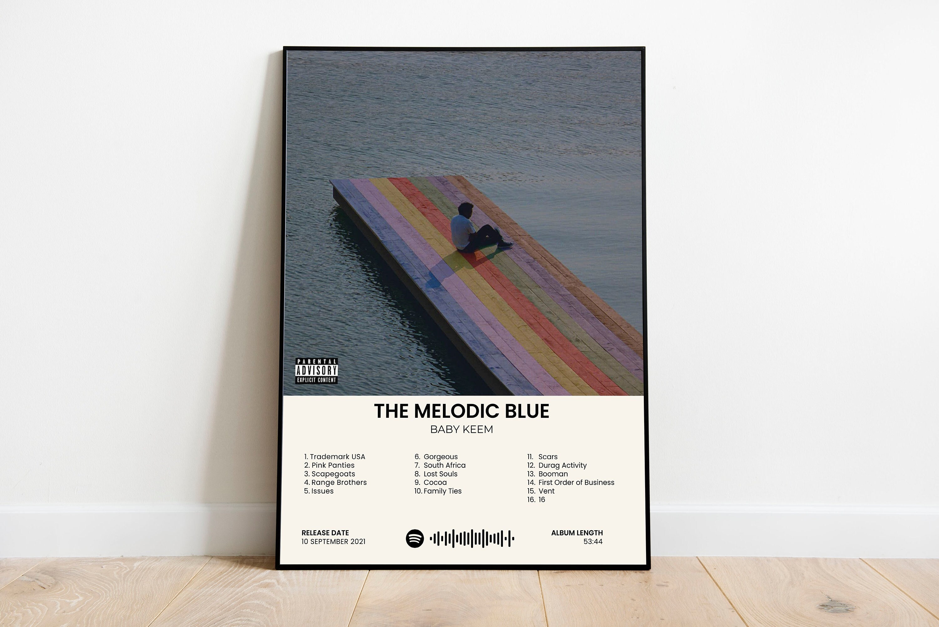 Baby Keem Album Cover the Melodic Blue Album Cover Poster Etsy UK