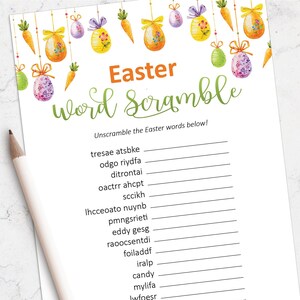 Printable Easter game, Easter printables, Instant Download