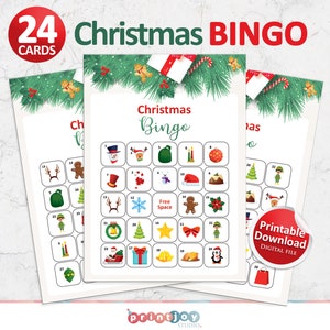 Bingo holiday game Bingo holiday game