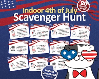 At home scavenger hunt, 4th of July games, Home scavenger hunt, Treasure hunt, Games for kids, indoor scavenger hunt, Printable games