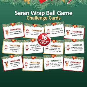 Jogo de embrulho de saran, jogos de Natal para imprimir, jogos de festa de Natal, jogo de plástico, jogos de Natal em família para jogar, jogos de festa de fim de ano