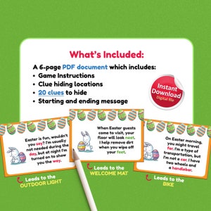Outdoor Easter scavenger hunt for kids, Outdoor scavenger hunt, Easter egg hunt, Scavenger hunt outdoor, Easter hunt clues, Easter for kids image 4