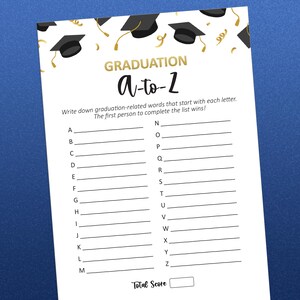 Graduation Game, Graduation Party Game, Printable Graduation Games, Class of 2025, Grad Party, 2025 Graduation, Printable Game, Adult games