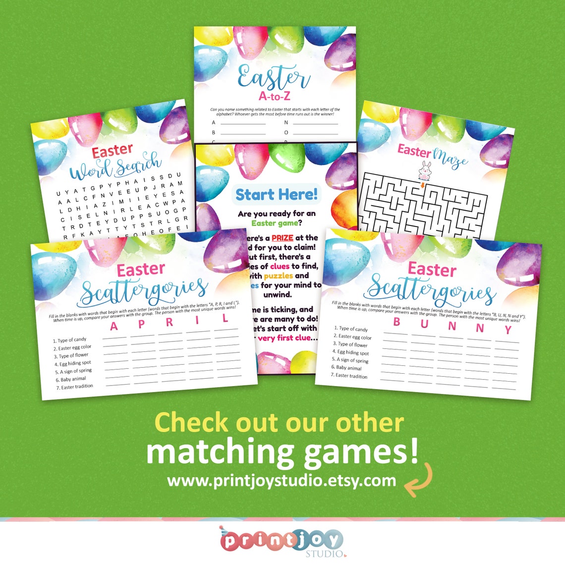 Printable Easter Games, Printable Games, Easter Games for Adults ...