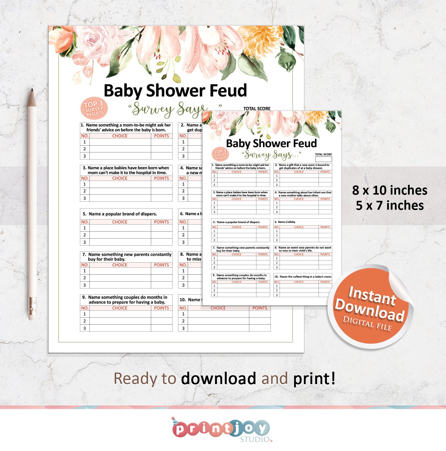 How to play family feud at a baby shower geserwheel