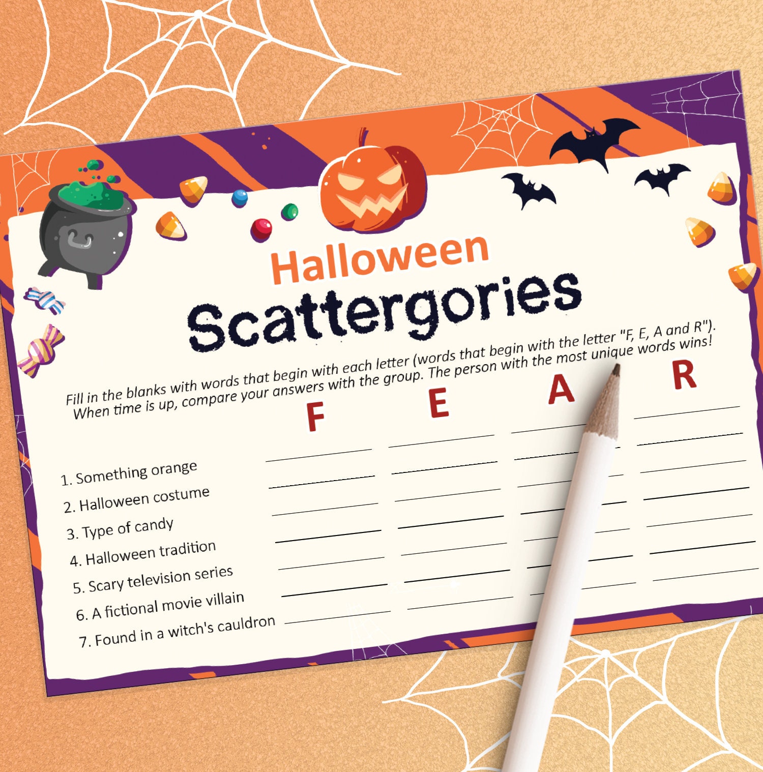 Halloween Printables Halloween Party Games Printable - Etsy