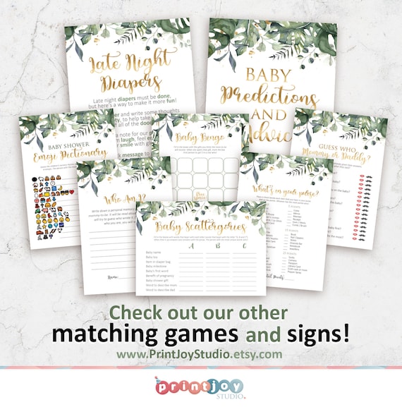 Giochi per baby shower misti, gioco di faida familiare, quiz sui giochi per baby shower con foglio delle risposte, giochi per baby shower, giochi stampabili per baby shower - Italia