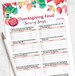 Thanksgiving Family Feud game, Thanksgiving games, Friendsgiving game, Thanksgiving printable 
