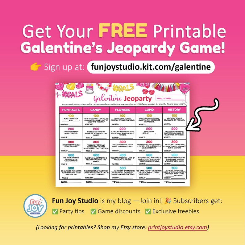 Pass the prize, Galentines games download, Pass the gift game, Galentines game, Pass the parcel, Pass the present game, Galentines Day image 6