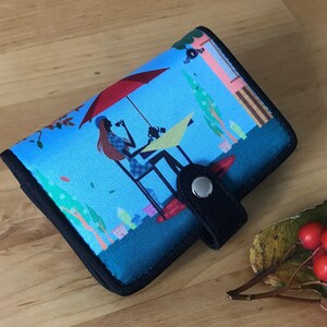 elegante tarjetero para mujeres MISU AO colorido billetera de tarjeta de crédito Portatarjetas cartera pequeña mujeres tarjeta de visita