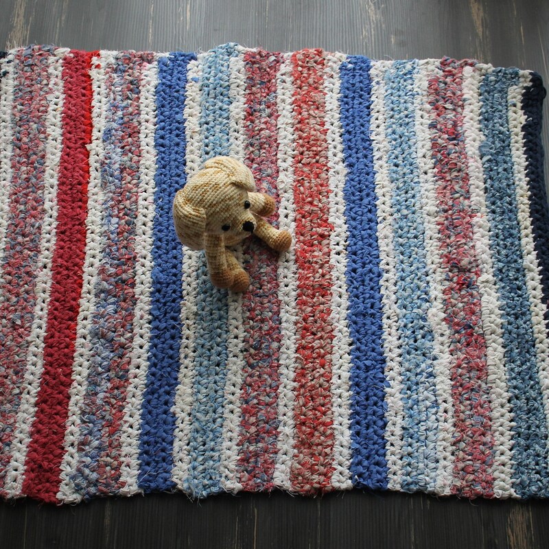 Crochet Rag Rug - Etsy