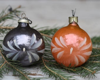 ORNAMENTI DI NATALE in Vetro Bocca Soffia Decorazioni Divertente Albero