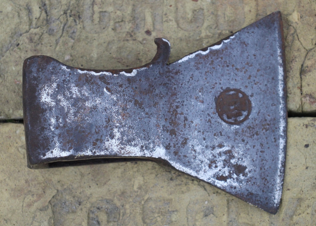 Axe Head, Axe Head Vintage, Antique Axe Head, Soviet Axe, Axtkopf
