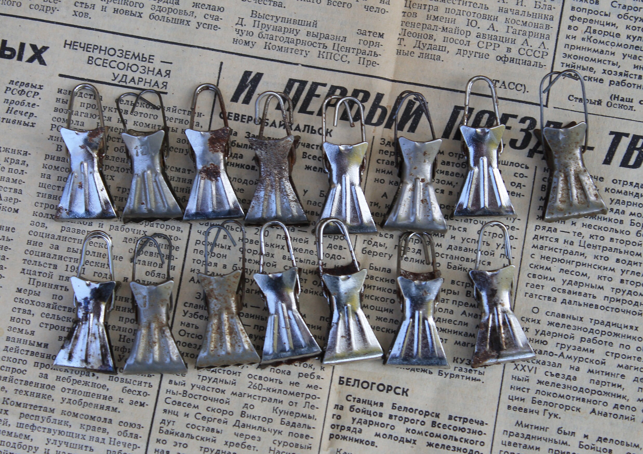 Conjunto de clips de cortina de 15 anillos de cortina de | Etsy