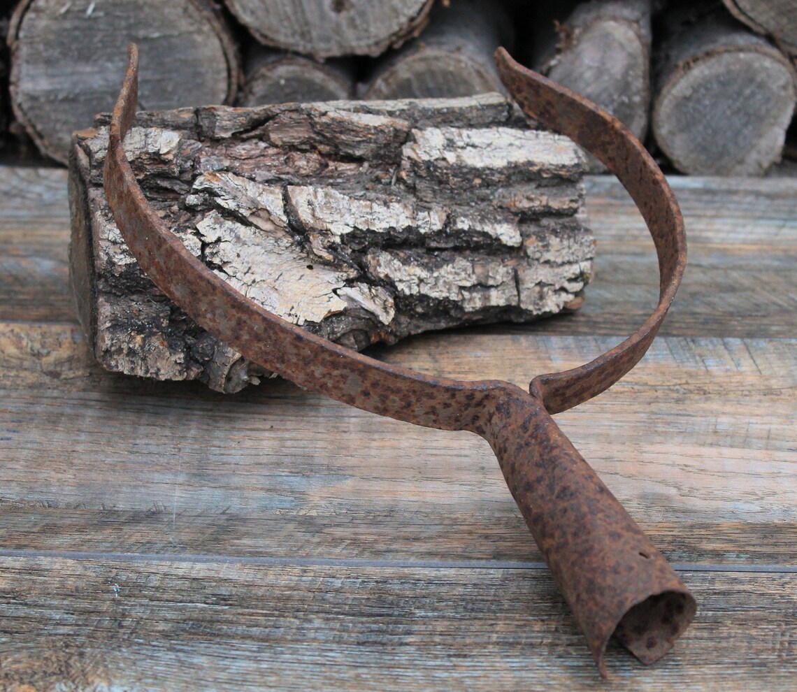 Antique wood stove tools home kiln tool tool to move pots Etsy