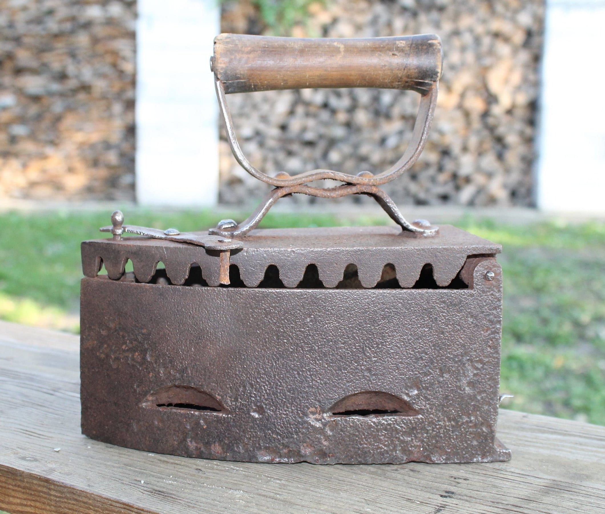 Home Appliances Antique Large Coal Iron Home & Living